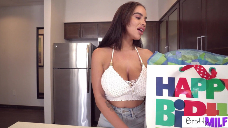BrattyMilf: Stepmom gave me birthday sex