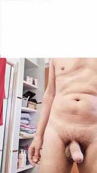 Full Morning Routine with Jerk off, Cumshot and Shower