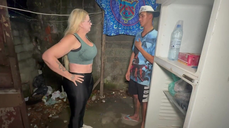 Tiffany Montavani: It was in the favela that I met my stepson.