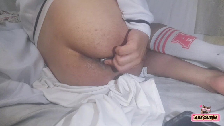 Salma Niqab: Ladyboy Salma Niqab Fuckself and Squirt