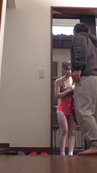 Kuroki Aimu - the Husband Doesn't Realize She's Seducing Clients with Her Fat Ass!