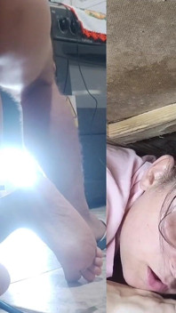 The Stepson Sees the Helplessness of His Stepmother Trapped Under the Sink
