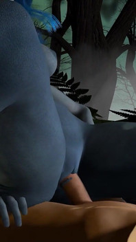 Ranni Riding on Top in the Forest - Elden Ring Parody