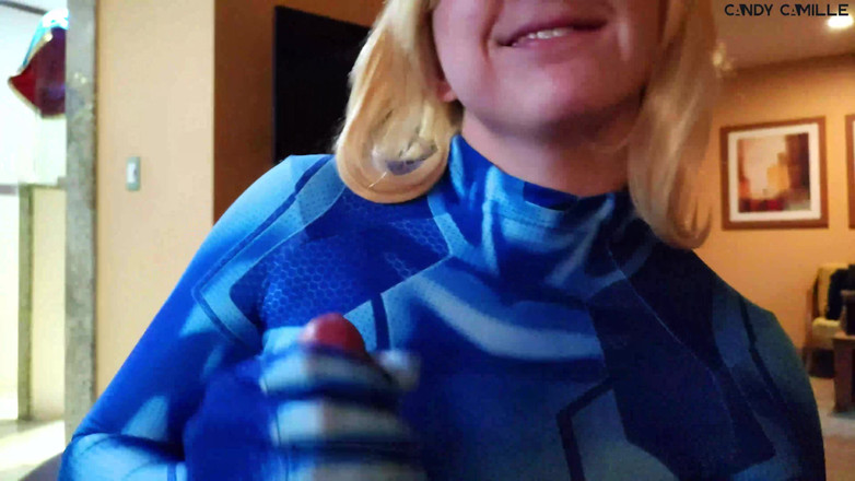 Candy Camille: Samus sana gerçek bir sakso çekiyor