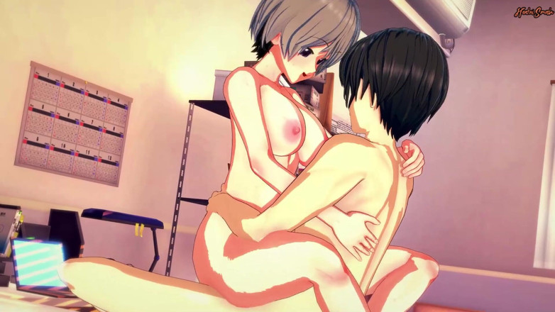 Hentai Smash: Uzaki-chan gets fucked doggystyle in her room - Uzaki-chan Hentai.
