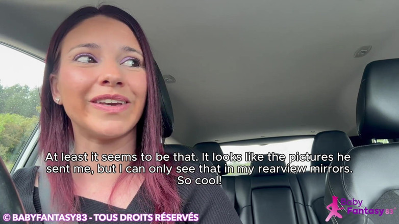 babyfantasy83: I Unexpectedly Show up in His Van to Fuck Me