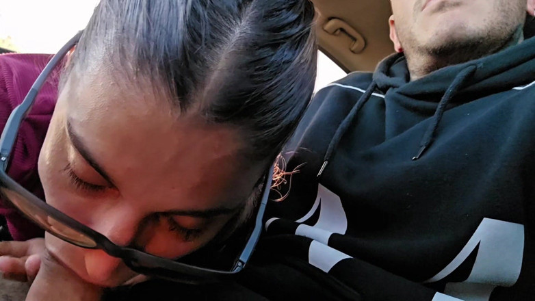 Sweet Anderson: Deep Blowjob in the Car to My Best Friend's Husband...