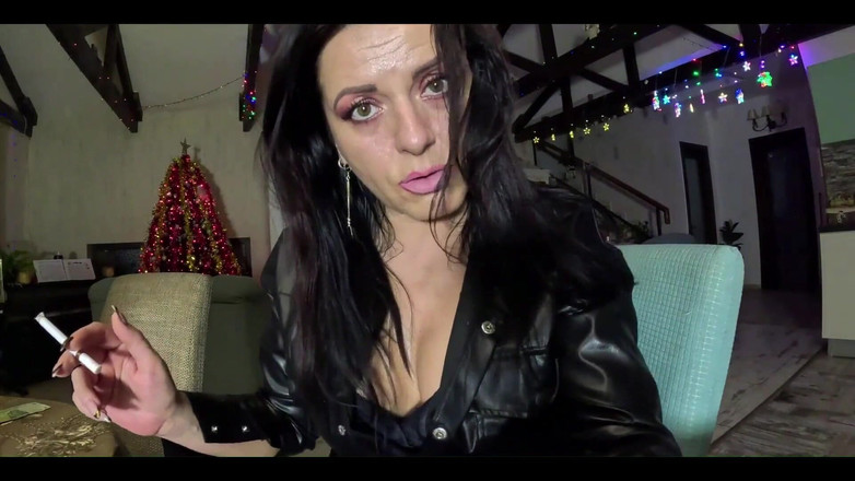 MilfyCalla: Kouření dominace POV, sprosté řeči JOI s cigaretovým kouřem 337