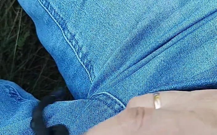 Amreis: Éjaculation dans la forêt, promenade avec orgasme final