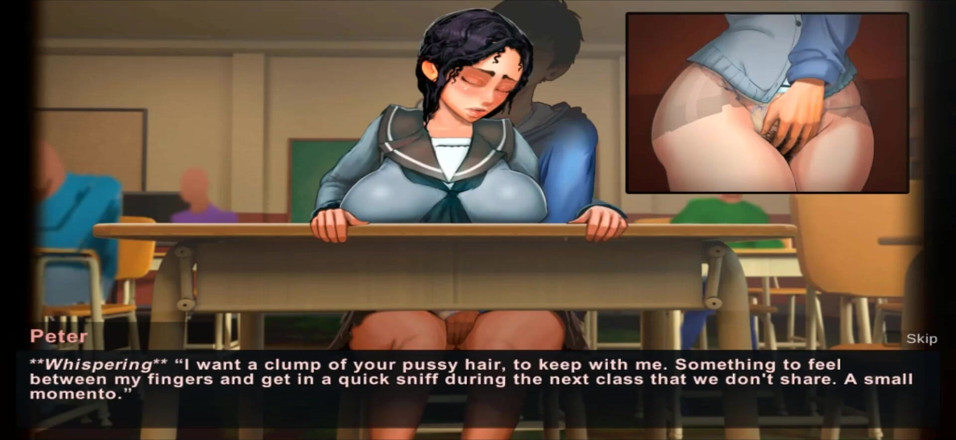 Hentai World: Taffy masalları kaltak sınıfta inliyor