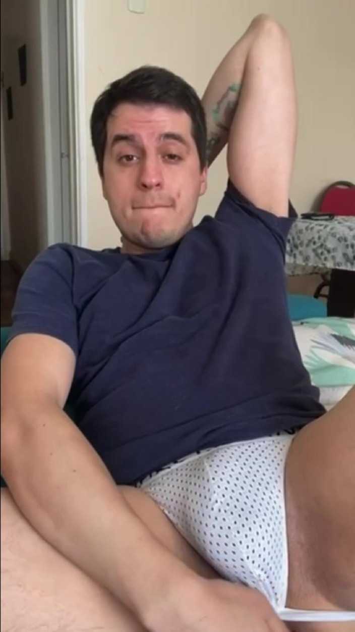Martin Pescador: Soon-to-be Gooner Guy with His New Dildo Shoved up His...