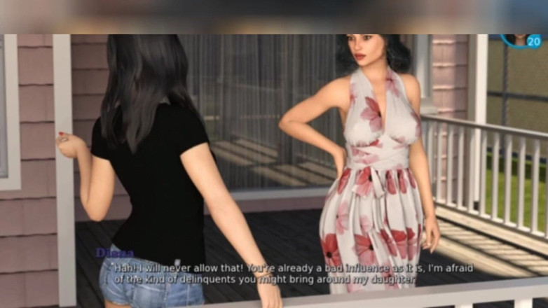 3DXXXTEEN2 Cartoon: Hra Šukání - 3D porno - kreslený sex