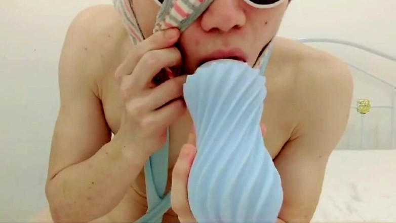 KamenKnight: Hentai Kamen sexy auf bett mit masturbationsbecher