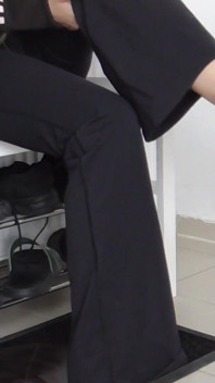 回家时的脚奴服务！