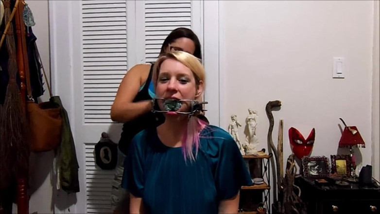 Selfgags classic: The Gag Training Of Dolly - part 2