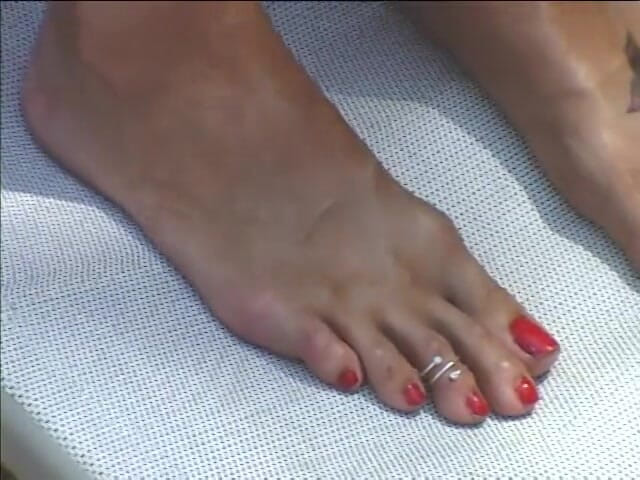 Girls of Desire: Girl hitchhiker picked up to explore foot fetish