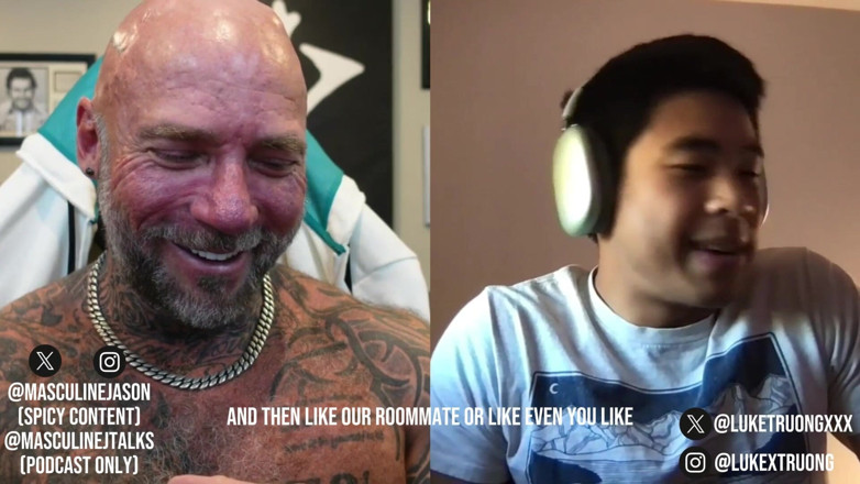 Raw and Uncensored with Masculine Jason: Porn Star Confessions - Luke Truong (episode 181)