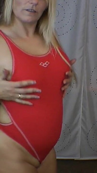 My New Red Swimsuit