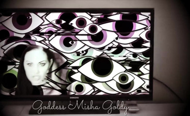 Goddess Misha Goldy: Ponižující joi pro patetický osamělý Jerkaholic!
