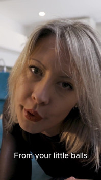 Chastity release met Joi-voetaanbidding voor je kleine pik - pov Joi - meesteres Julia