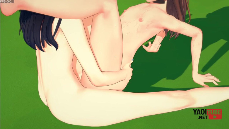 Yaoitube: Yaoi dos femboys en la azotea de la universidad, video...