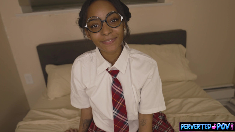 Perverted POV: Lost Teen Student Brought Home and Fucked