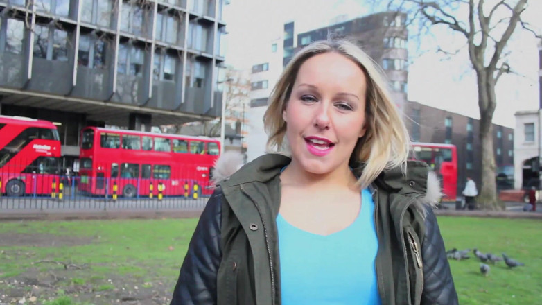 Kinky Porn Freaks: Ashley Rider walks on streets of downtown