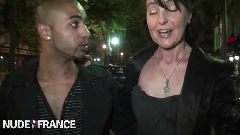 La France a Poil: Middle aged slut sucks young black cock