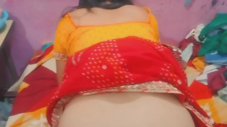 Hemant: Sexy šukání zezadu v sárí