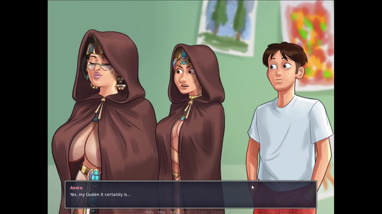LewdArcade: Yaz mevsimi efsanesi müdür smith ve annie animasyon koleksiyonu [bölüm 02] çıplak seks...
