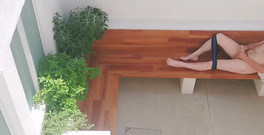 Dirty Talking Guy: Venkovní honění Zachyceno na kameru!