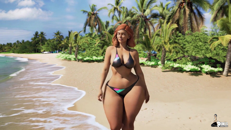 Dukes Hardcore Honeys: Big Booty PAWG Mrs. Keagan Beach Tease