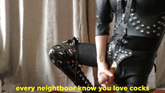 Prxcy Tgirl: Sedni si na mého ptáka, nutí mě stříkat ve francouzštině