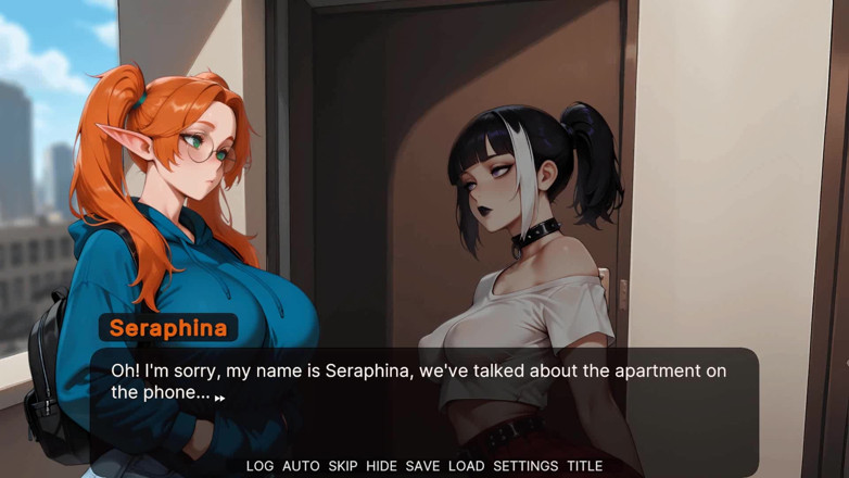 Dirty GamesXxX Trans: La vie de Seraphina : une elfe sexy à grosse bite et...