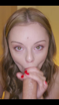 Look Me in the Eyes as I Suck Your Cock & Drain Your Balls All Over My Face