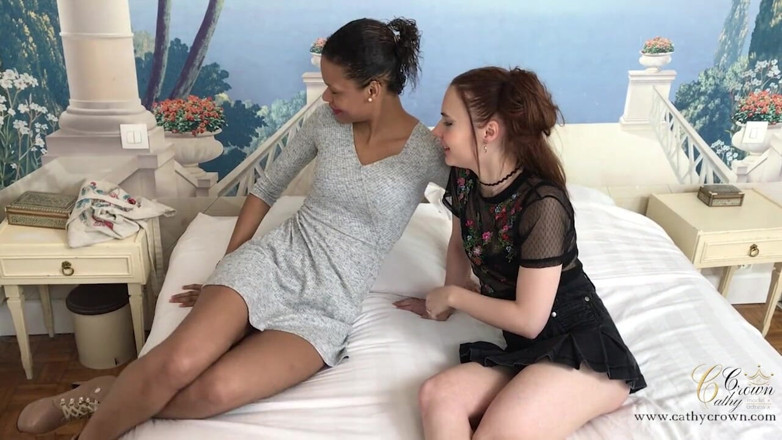 Cathy Crown Production: Lesbian Session with a Mixed-race Woman