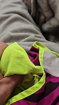 Cum in the Gusset of Nike Tempo Shorts