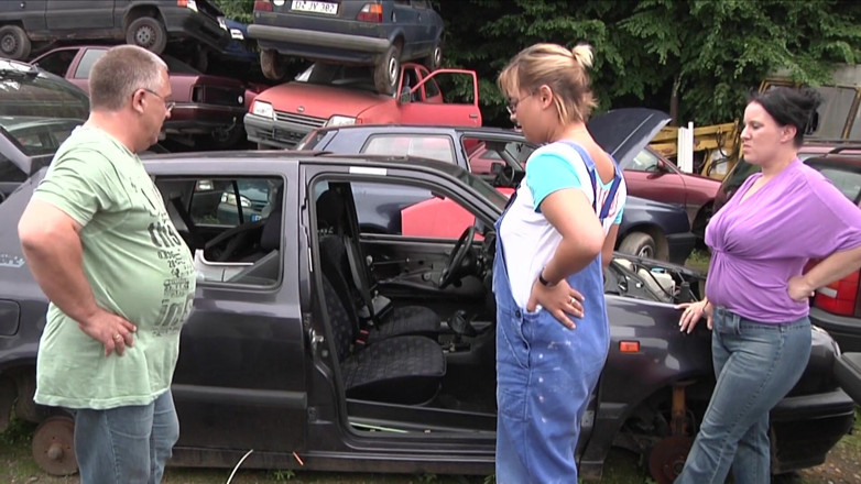 King Of Amateur: Orgies with the Old Women at the Coachbuilder's