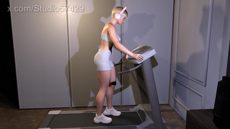 Studio 57429: Allenamento la piccola schiava del piede della gigantessa, calappo che...