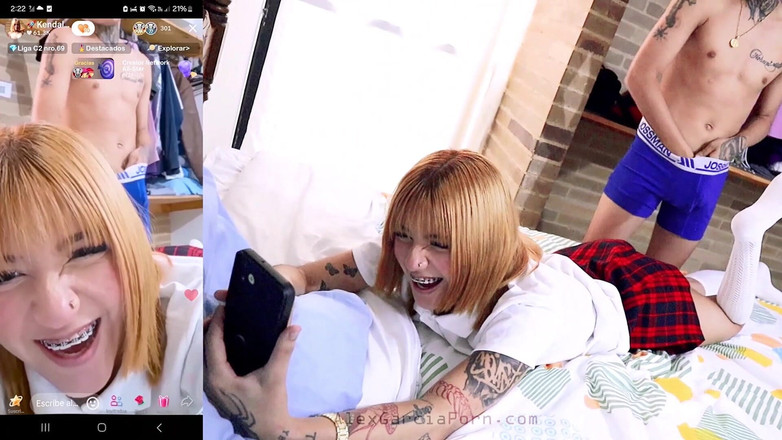 Alex Garcia Porn: Pscb 金发女大学生让她的男朋友在现场操她