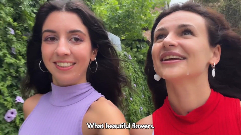 Katty West: Slutty Neighbors Ask for Cum on Their Cute Faces for...