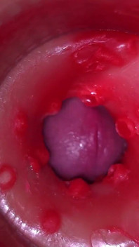 Camera in Vagina, Cervix POV, Creampie