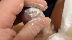 uncutcollegeguy: I Cum Twice! Lotion on My Tip, Very Loud Grunting,...