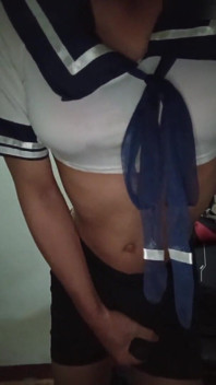 Femboy cosplay japonais