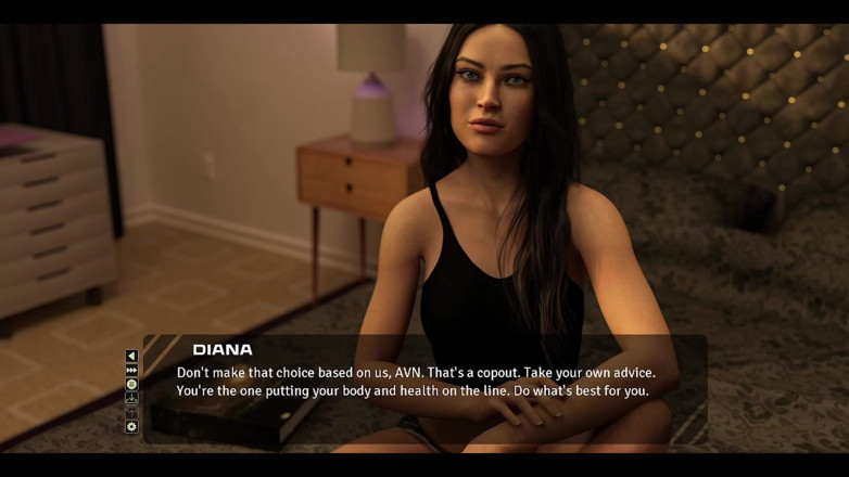 AVN Teller: ย้ายโซ่ - สาวสีผมบรูเน็ตผมยาวที่น่าทึ่งชอบโดนฉันแกลง เกมเฮนไต 3 มิติต้องห้าม
