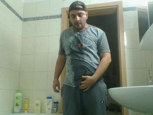SmokedAlloy2: Pissing on Dirtyjunkbro in the Toilet