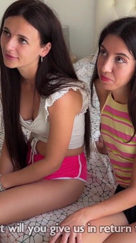 Student Girls Katty West and Kate Rich Have Fun with Guys on the Weekend After College