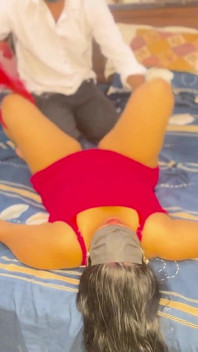 Blindfolded Hot Indian Wife Kitchen Sex with Husband Hardcore Blindfold Fucking Hindi Video