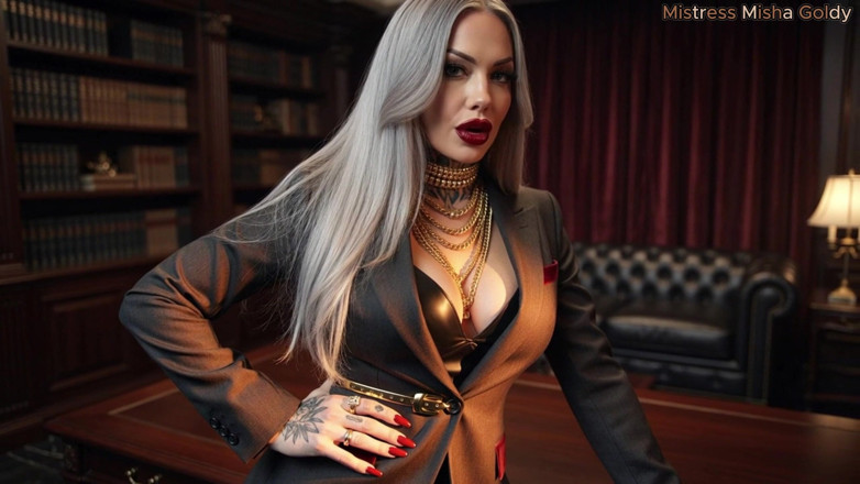 Goddess Misha Goldy: Popírání je drahé – plaťte, abyste to cítili