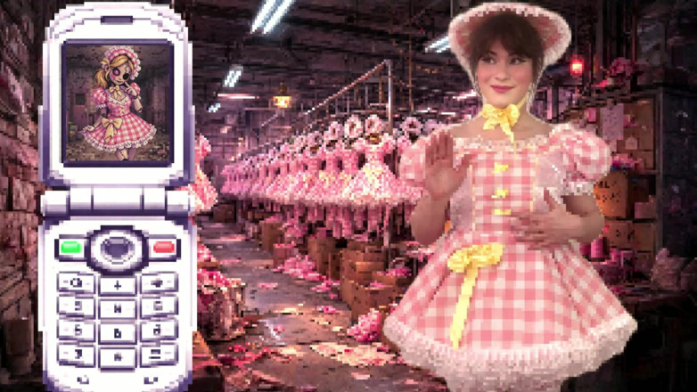 Natalie Napoli: La prissy sissy Dolly Factory